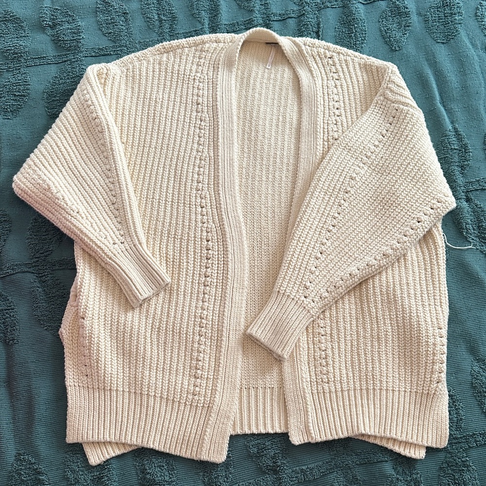Free People Nightingale cardigan xs